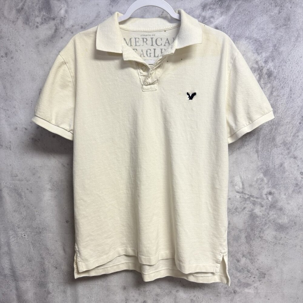 American Ealge Outfitters Polo Shirt Mens Large 21.5x25.5 Prepcore